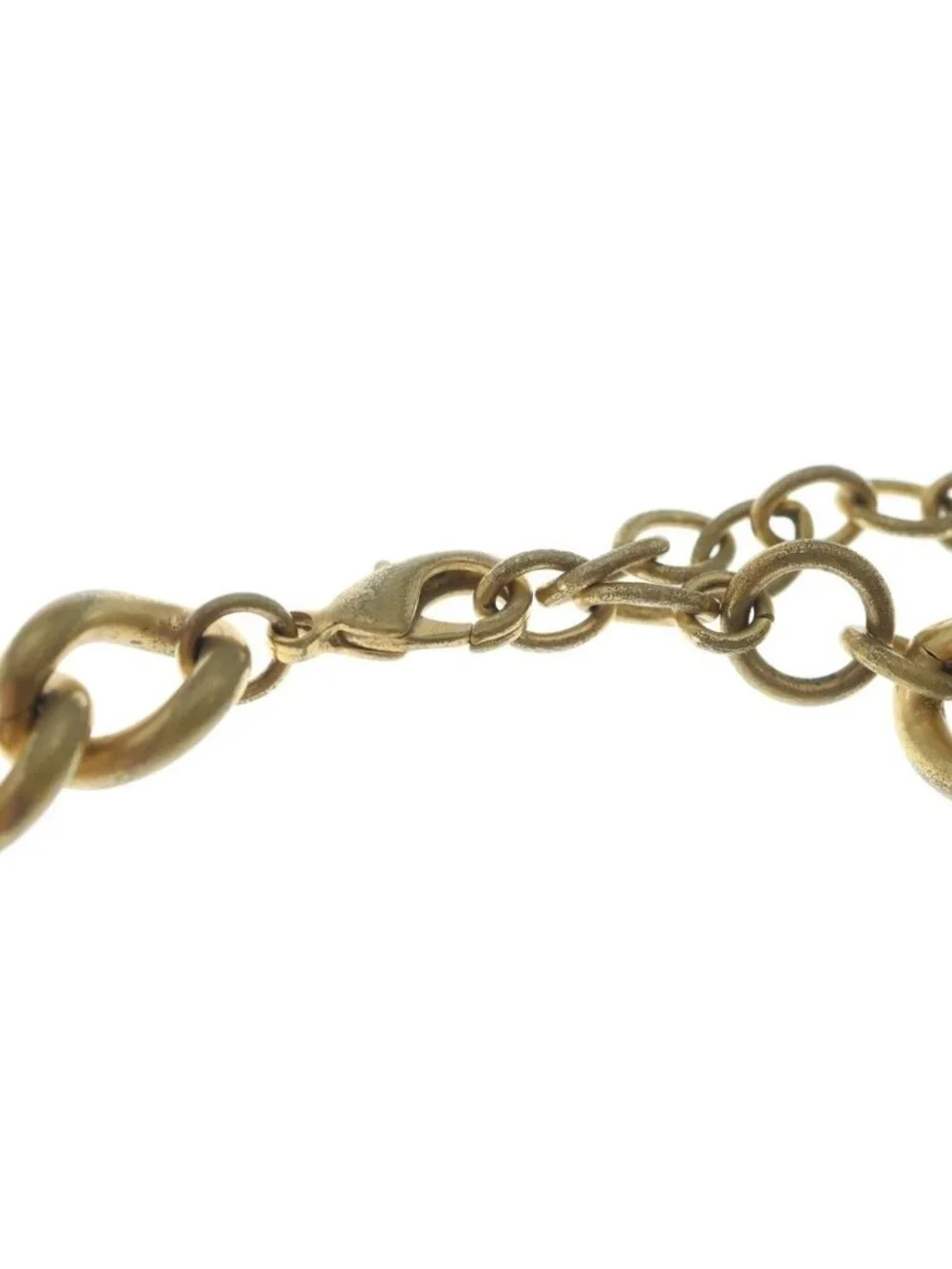 Dior CD Logo Chain Necklace Gold